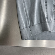 -BC 26SS春夏新款进口桑蚕丝天丝混纺针织圆领短Tee,男士复古绞花装饰休闲针织短袖T恤衫!贸 -BC 26SS春夏新款进口桑蚕丝天丝混纺针织圆领短Tee,男士复古绞花装饰休闲针织短袖T恤衫!贸
