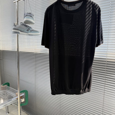 -BC 26SS春夏新款进口桑蚕丝天丝混纺针织圆领短Tee,男士复古绞花装饰休闲针织短袖T恤衫!贸 -BC 26SS春夏新款进口桑蚕丝天丝混纺针织圆领短Tee,男士复古绞花装饰休闲针织短袖T恤衫!贸