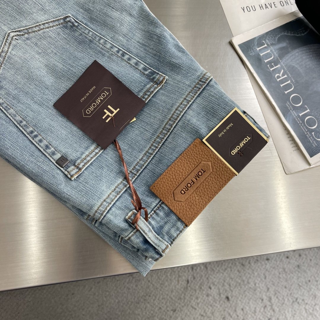 -Tom Ford 高端定制、四季可穿! 新款洗水牛仔裤 柜台同步发售 原版定制复刻 客供定制辅料 原单品质 进 -Tom Ford 高端定制、四季可穿! 新款洗水牛仔裤 柜台同步发售 原版定制复刻 客供定制辅料 原单品质 进