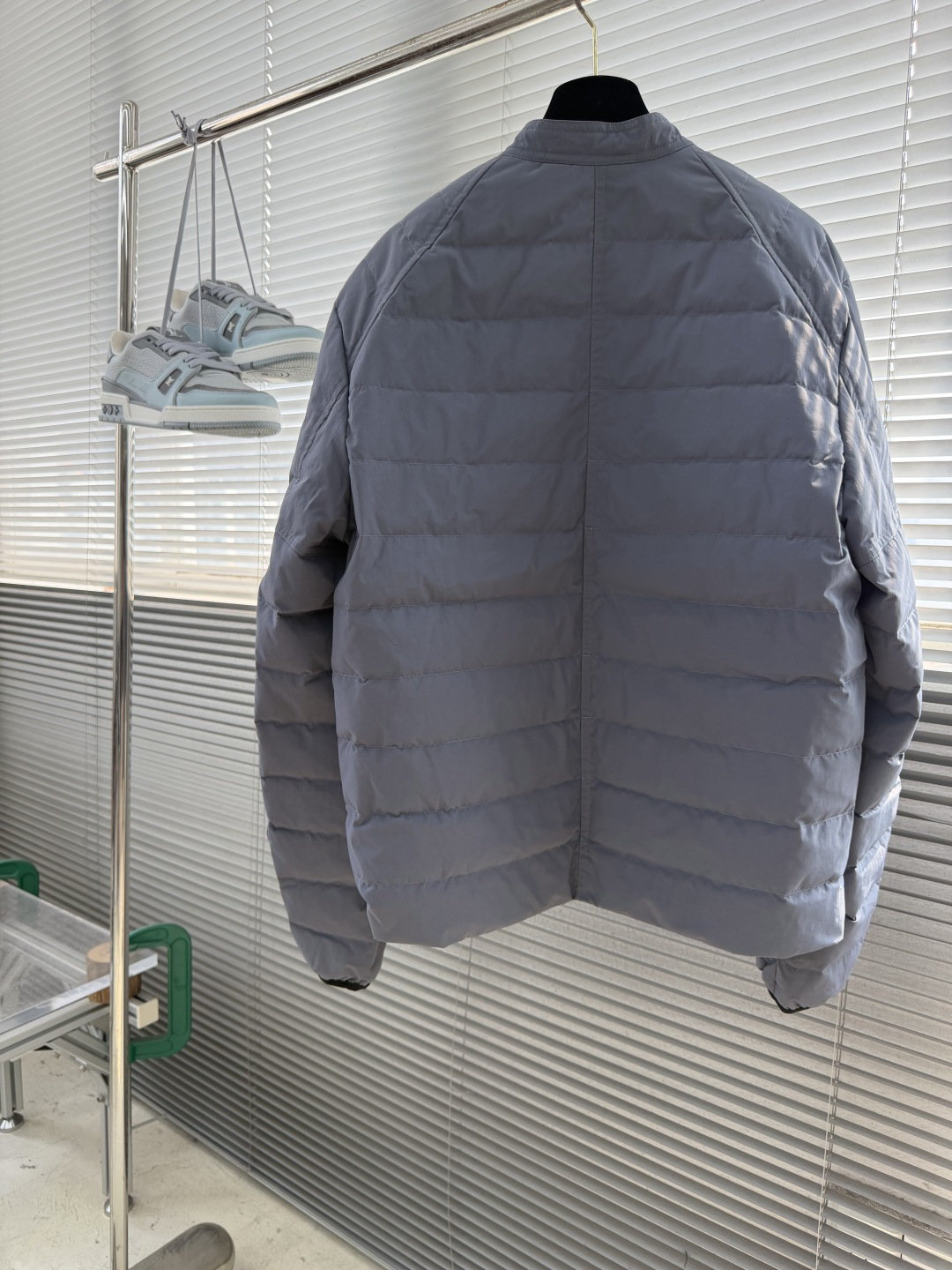 -Acne Studio 无帽徽标印花排骨字母 羽绒服 男女同款 蓝色 码数:46.48.50.52 尺码 衣 -Acne Studio 无帽徽标印花排骨字母 羽绒服 男女同款 蓝色 码数:46.48.50.52 尺码 衣