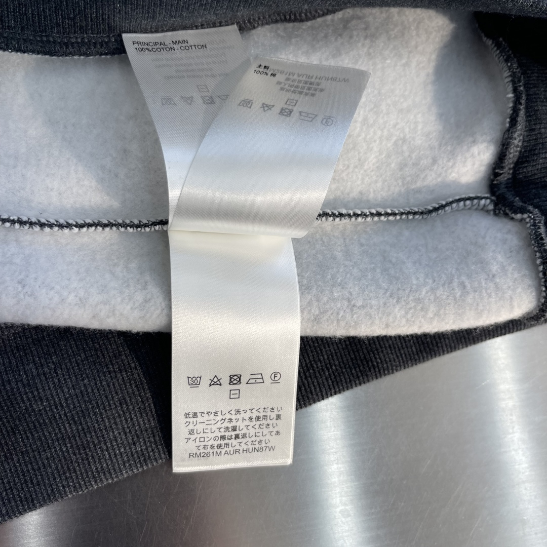 -驴牌 FW刺绣标识抓绒长袖卫衣 380克精疏棉双股抓绒卫衣料 配套罗纹 进口刺绣 面料酵洗 1:1定制辅料、配 -驴牌 FW刺绣标识抓绒长袖卫衣 380克精疏棉双股抓绒卫衣料 配套罗纹 进口刺绣 面料酵洗 1:1定制辅料、配