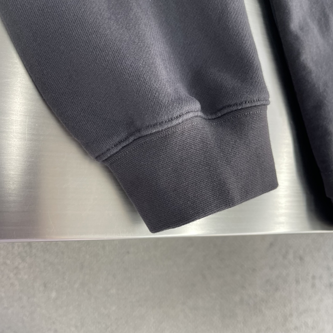 -Acne Studios 徽标叠层连帽卫衣 定制双珩凝萃洗织毛圈棉 丰盈绵糯 舒适亲肤 雾调米杏浸染衣身 朦胧 -Acne Studios 徽标叠层连帽卫衣 定制双珩凝萃洗织毛圈棉 丰盈绵糯 舒适亲肤 雾调米杏浸染衣身 朦胧