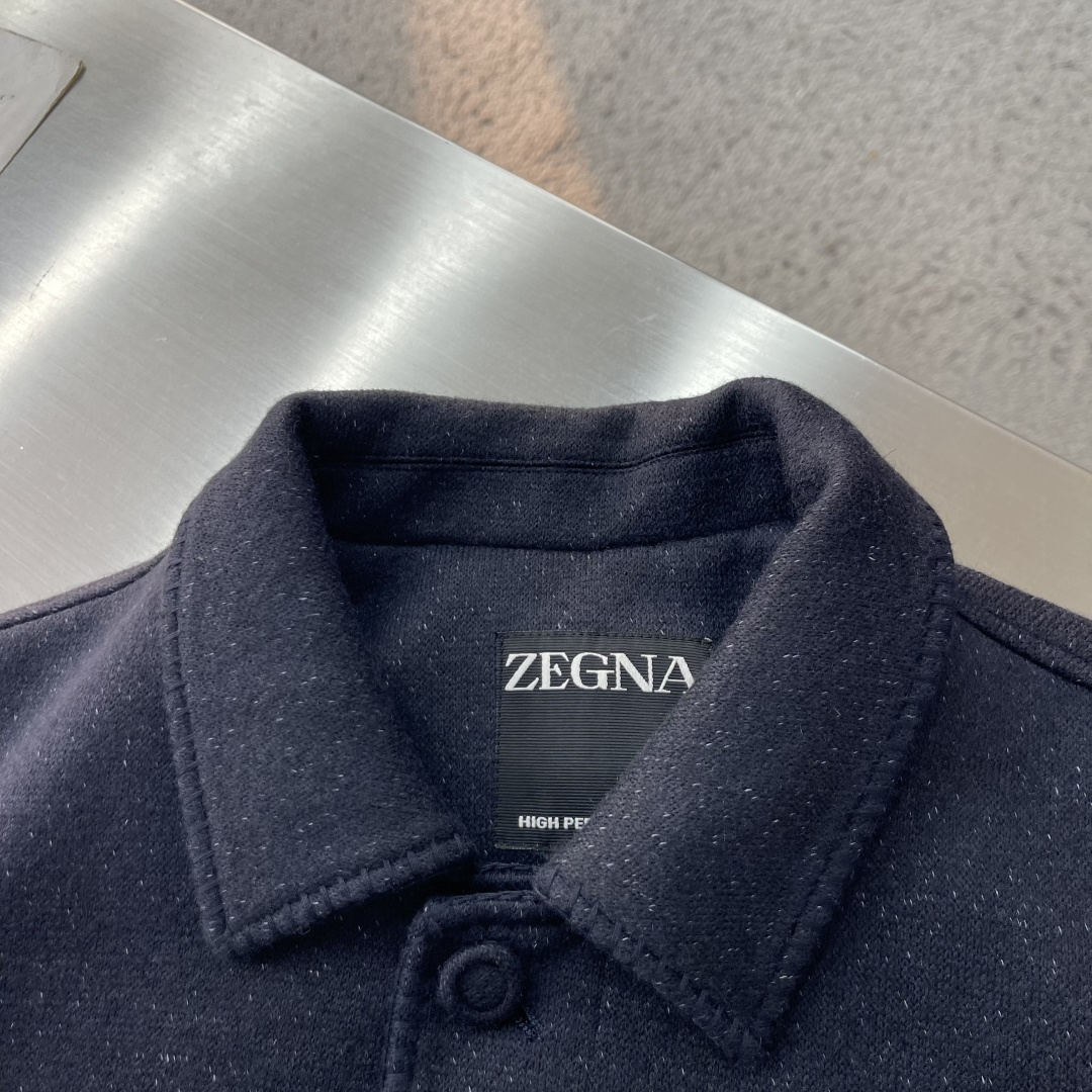 -Z ZEGN      狠货来袭 26fw 秋冬新款羊毛混纺夹克 老钱系列 专柜同步3W+ 顶级高品质  Zegn*是