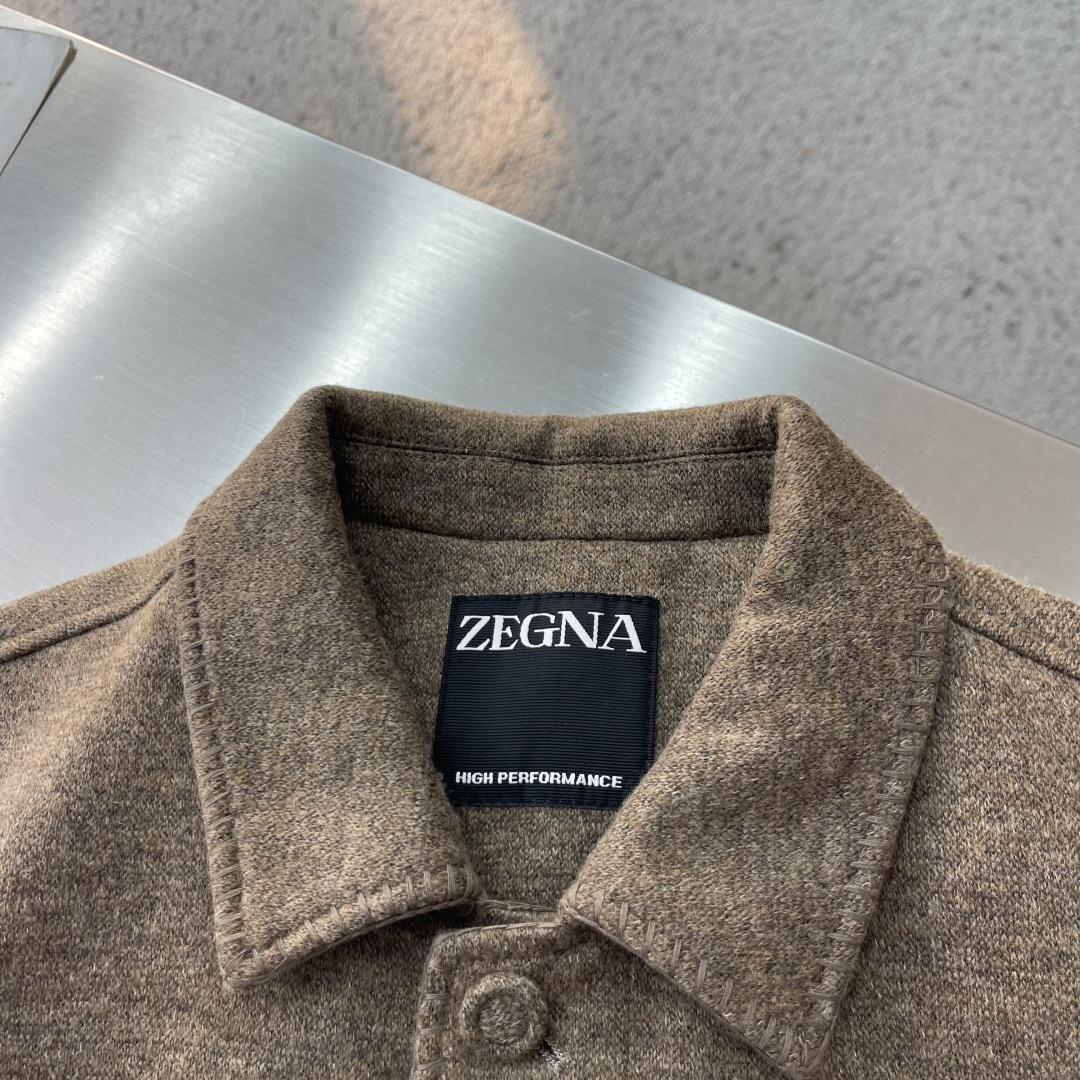 -Z ZEGN      狠货来袭 26fw 秋冬新款羊毛混纺夹克 老钱系列 专柜同步3W+ 顶级高品质  Zegn*是