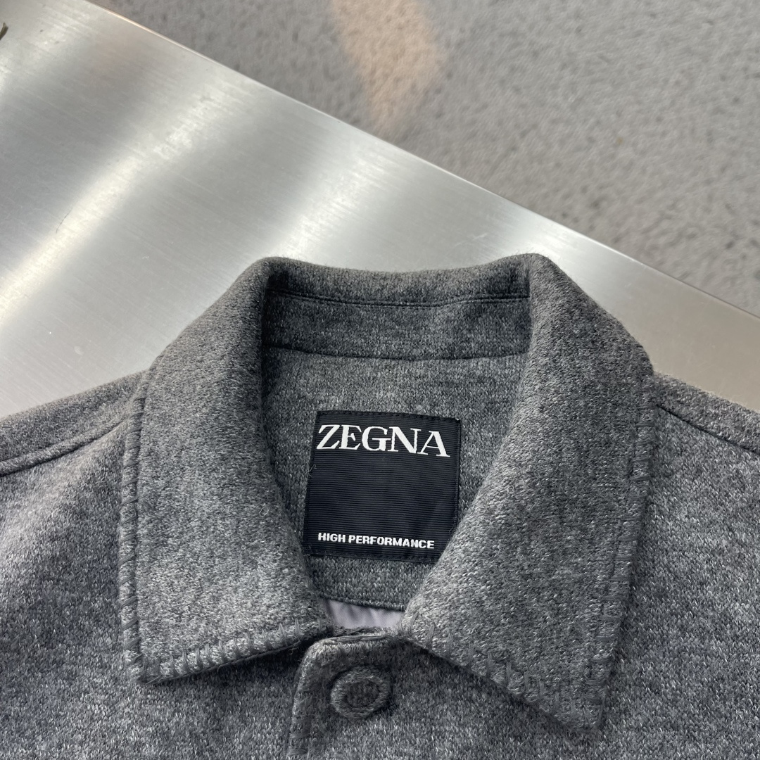 -Z ZEGN 狠货来袭 26fw 秋冬新款羊毛混纺夹克 老钱系列 专柜同步3W+ 顶级高品质 Zegn*是 -Z ZEGN 狠货来袭 26fw 秋冬新款羊毛混纺夹克 老钱系列 专柜同步3W+ 顶级高品质 Zegn*是
