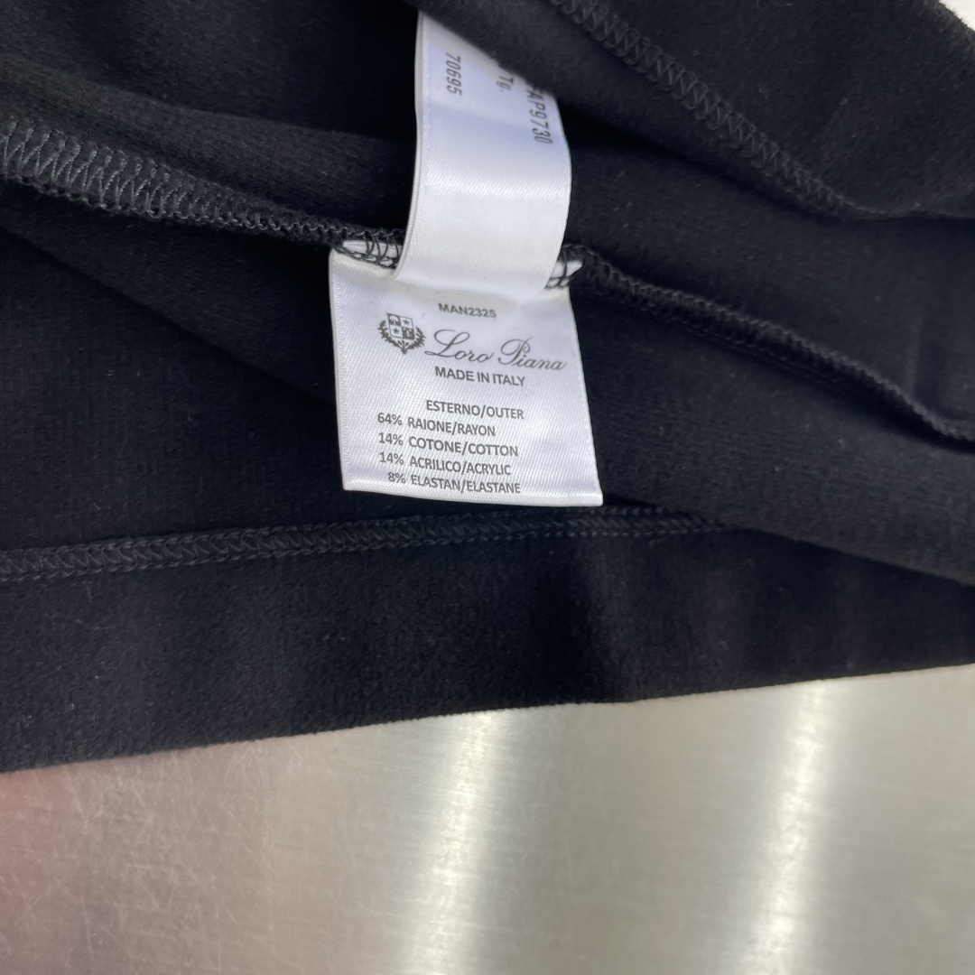 -Loro Piana     🔥🔥高端品质 2026秋冬官网新款男士🚹翻领长袖T恤 大厂定制 选用中东进口珠地棉 面料