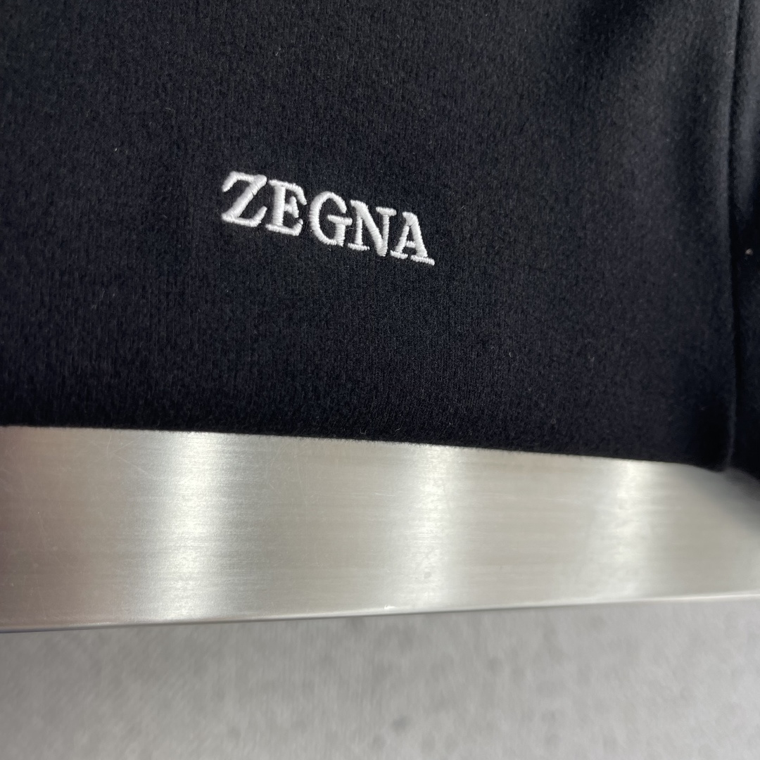 -Z     Zegn 🔥🔥高端品质 2026秋冬官网新款男士🚹圆领长袖T恤 大厂定制 选用中东进口珠地棉 面料细腻柔软