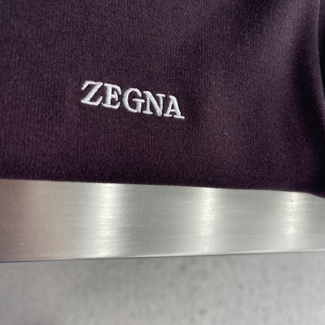 -Z     Zegn 🔥🔥高端品质 2026秋冬官网新款男士🚹圆领长袖T恤 大厂定制 选用中东进口珠地棉 面料细腻柔软