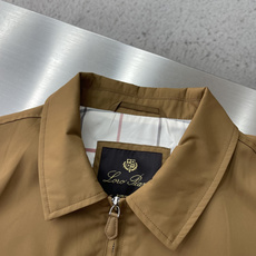 -Loro Piana 经典防风猎装 格纹里衬通勤翻领夹克外来自顶奢奢牌Loro Pian*的猎装夹克,是意式老钱风都市 -Loro Piana 经典防风猎装 格纹里衬通勤翻领夹克外来自顶奢奢牌Loro Pian*的猎装夹克,是意式老钱风都市