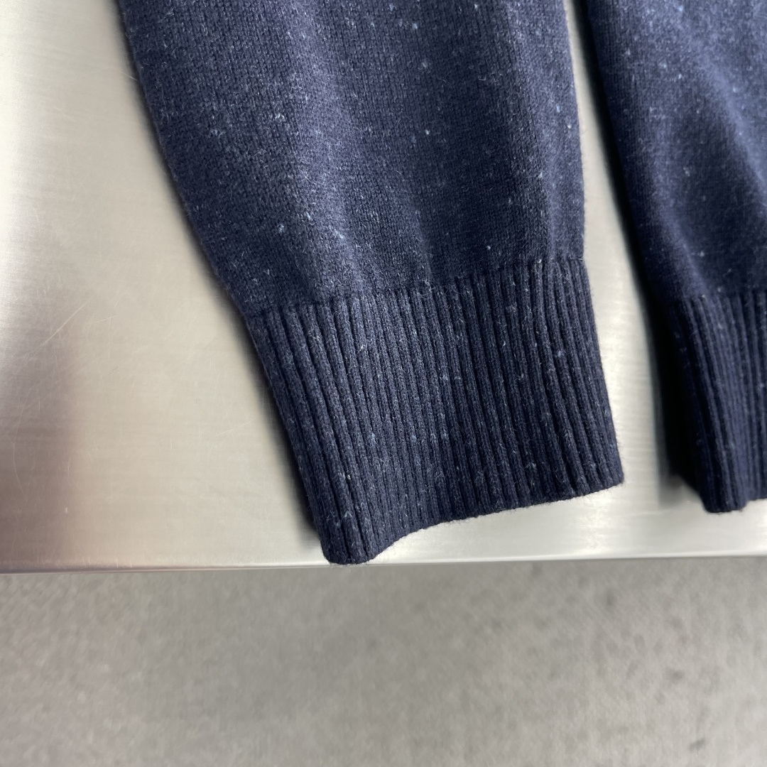 -BC     针织款拉链外套 码数：M-3XL（48-56）  