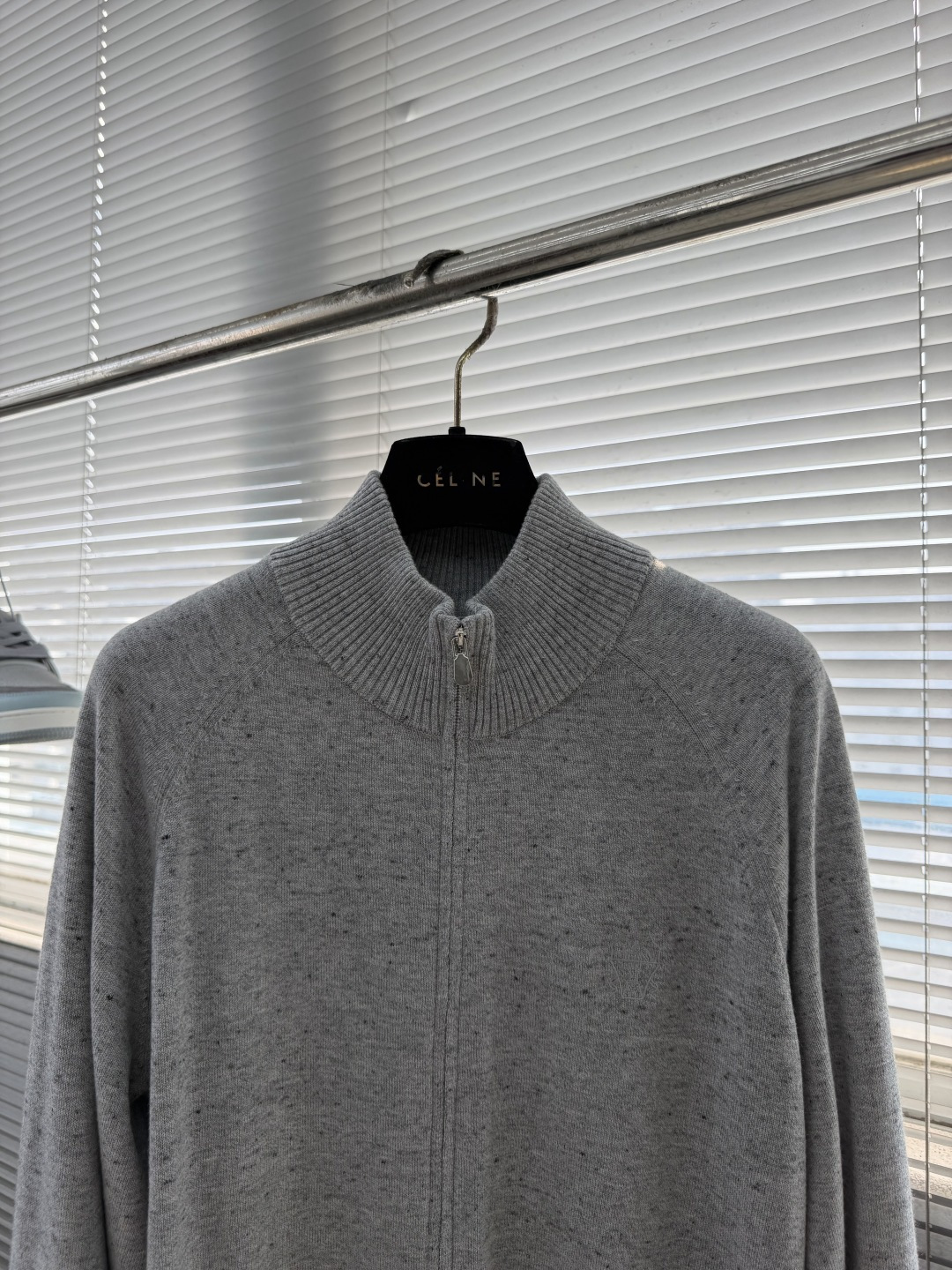 -BC     针织款拉链外套 码数：M-3XL（48-56）  