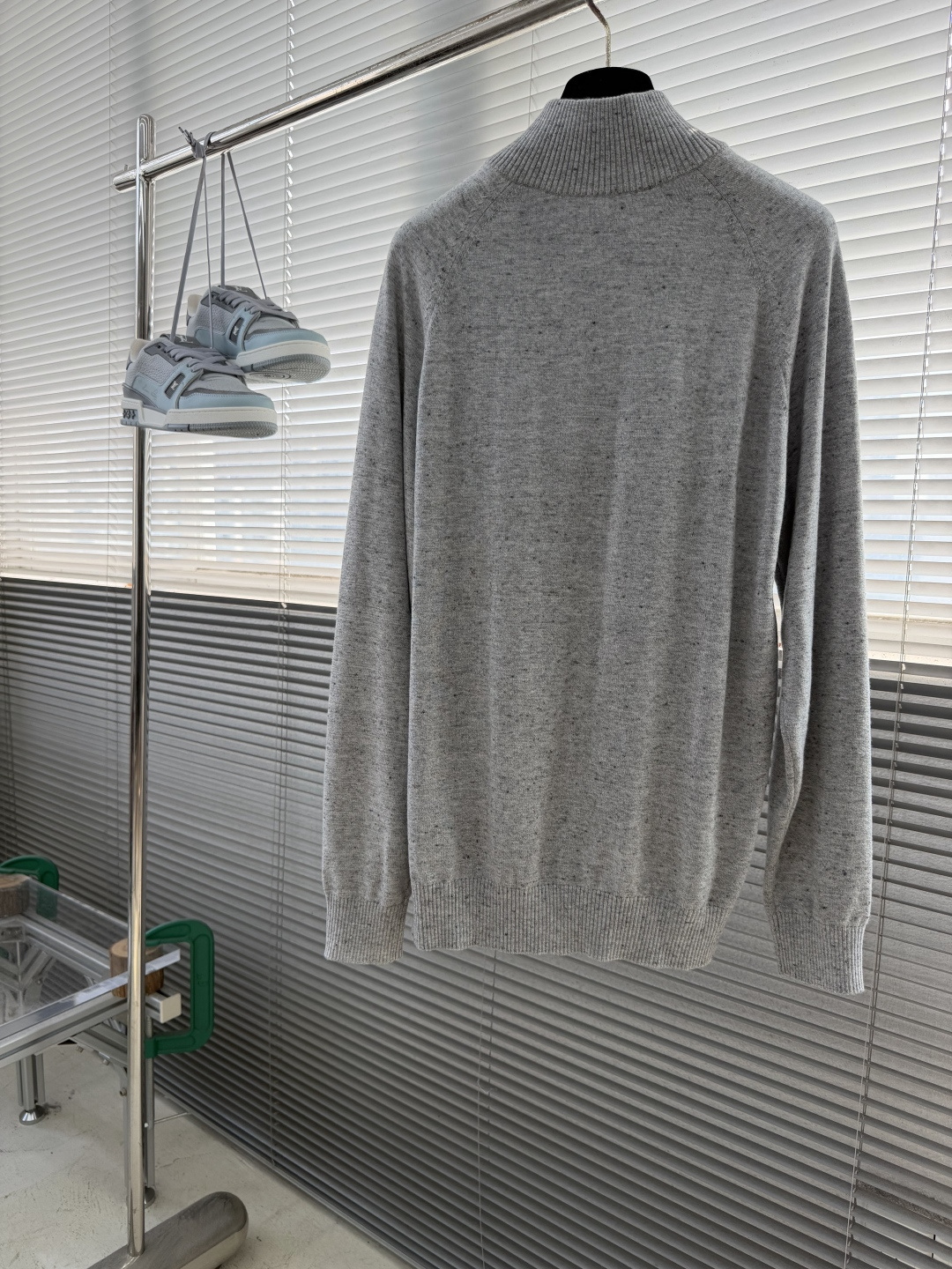 -BC     针织款拉链外套 码数：M-3XL（48-56）  