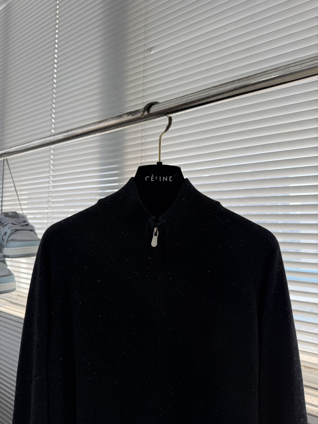-BC     针织款拉链外套 码数：M-3XL（48-56）  