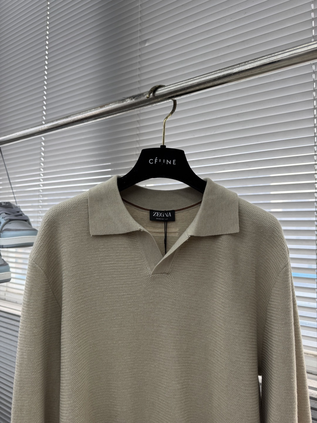 -Z ZEGN    海鸥领长袖针织衫 多色可选 尺码：M-3XL