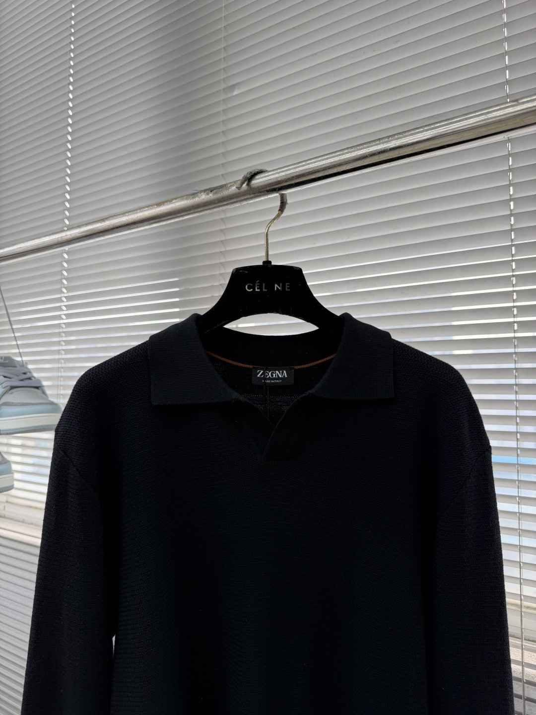 -Z ZEGN    海鸥领长袖针织衫 多色可选 尺码：M-3XL