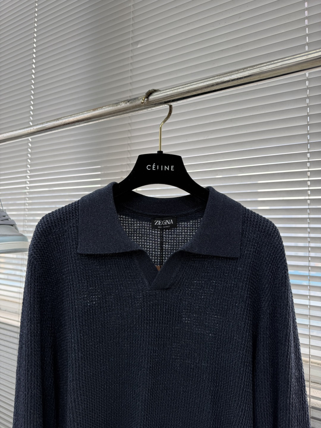 -Z ZEGN    海鸥领长袖针织衫 多色可选 尺码：M-3XL