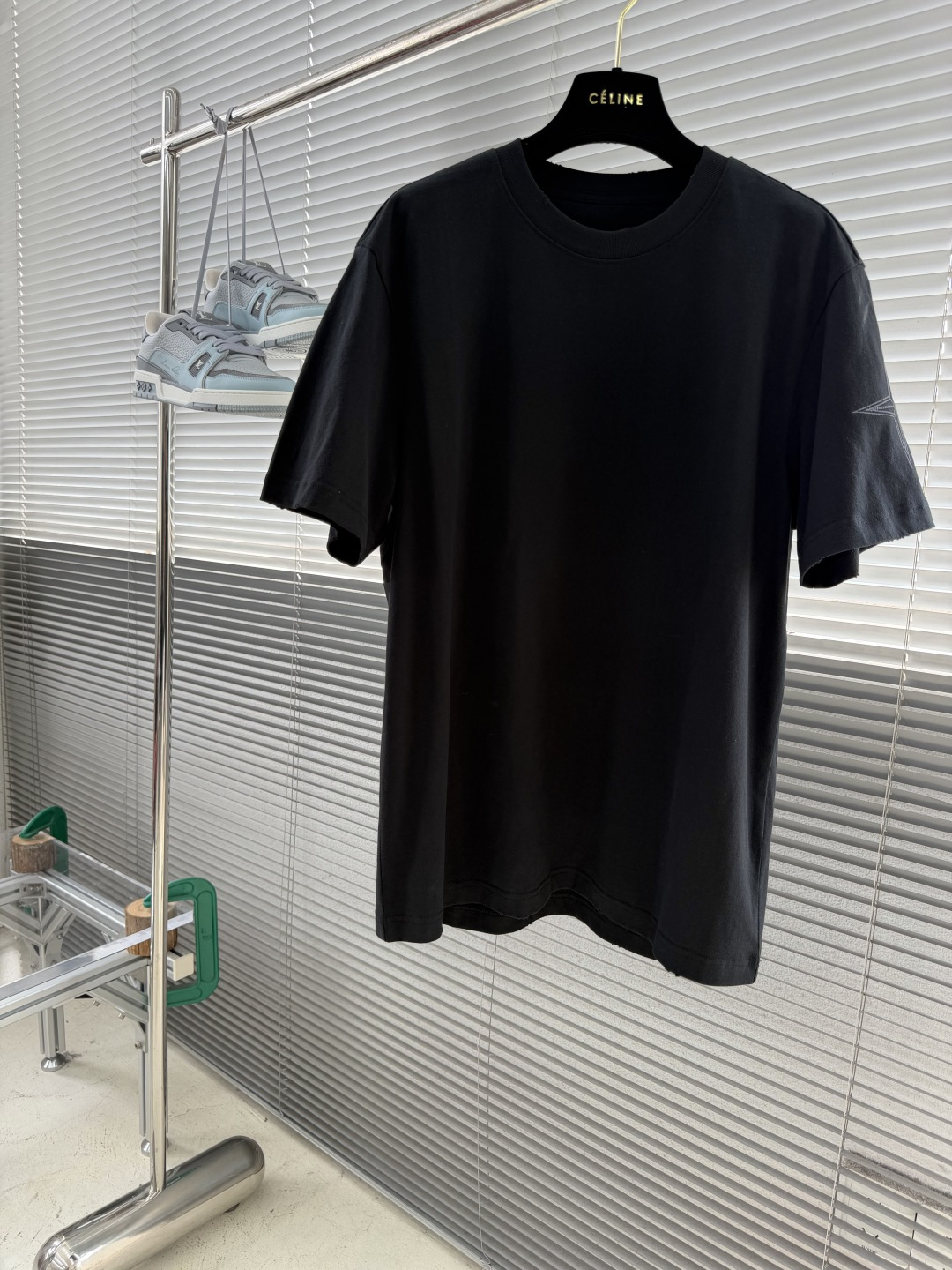 -Stone Island     2026秋冬新款圆领短袖T恤衫  100%长绒棉 亲肤舒适，款式简约，袖口✨星星图案