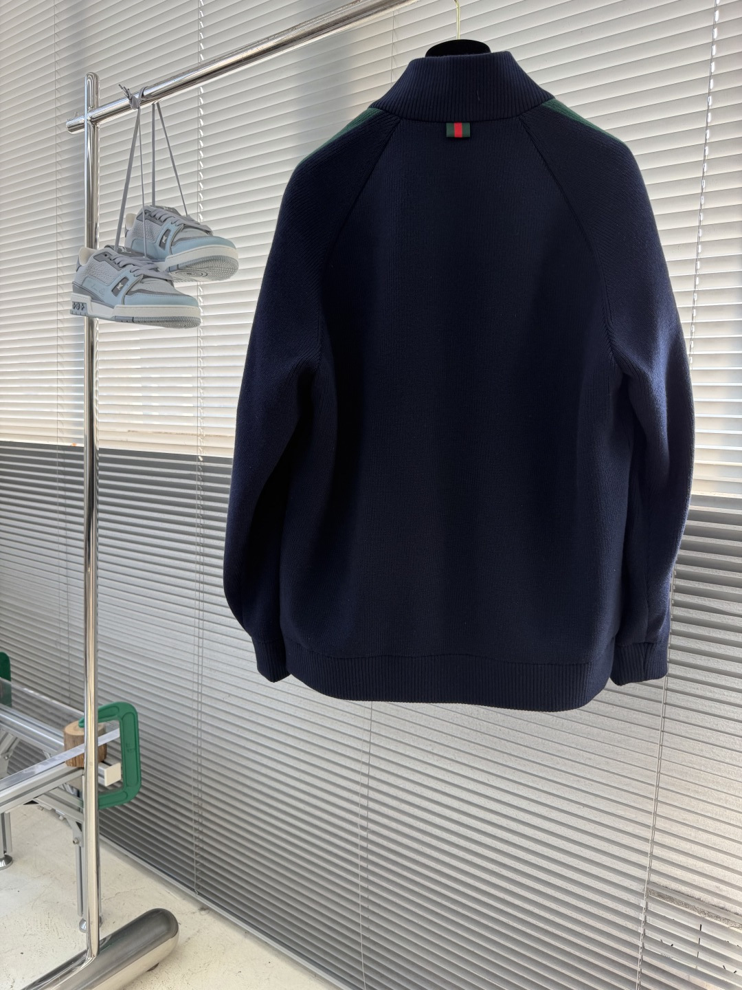 -GUCC     26fw最新针织设计款夹克外套，秀场新品‼品相非常完美，舒适保暖，三标齐全色泽饱满诱人，非常出彩的设