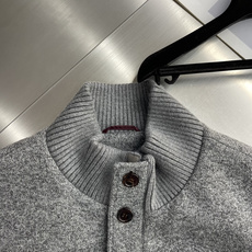 -Brioni 经典意式羊毛混纺休闲棒球夹克 面料与配置:面料采用54.7%腈纶+30.2%聚酯纤维+9.7%锦 -Brioni 经典意式羊毛混纺休闲棒球夹克 面料与配置:面料采用54.7%腈纶+30.2%聚酯纤维+9.7%锦