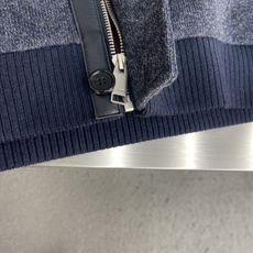 -Brioni 经典意式羊毛混纺休闲棒球夹克 面料与配置:面料采用54.7%腈纶+30.2%聚酯纤维+9.7%锦 -Brioni 经典意式羊毛混纺休闲棒球夹克 面料与配置:面料采用54.7%腈纶+30.2%聚酯纤维+9.7%锦