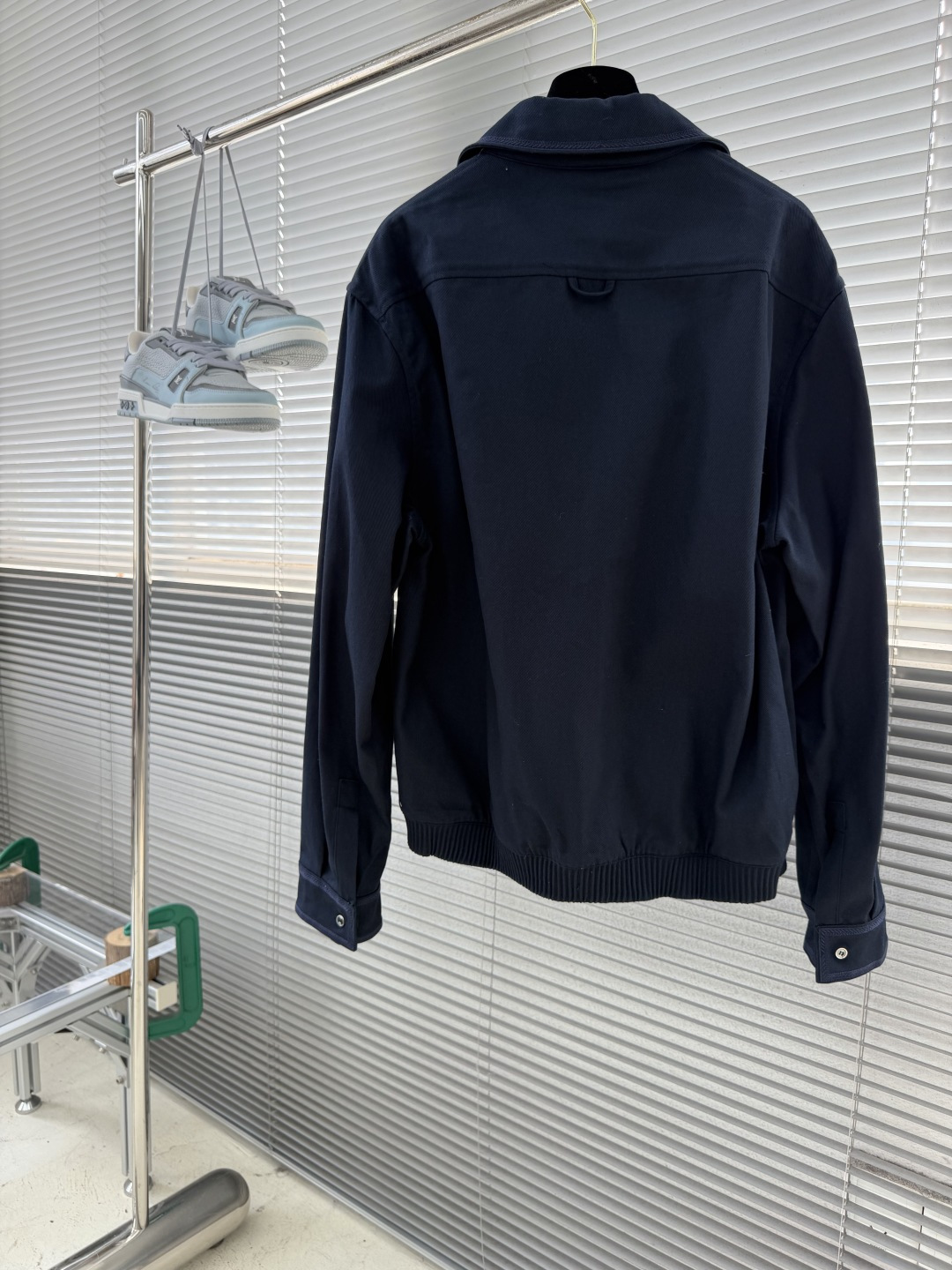 -Dio    26FW棉质华达呢刺绣Logo夹克外套 定染100%精疏棉布面料370克 进口刺绣 面料酵洗 1：1订制