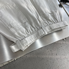 -Balenciag 2026秋冬新款裤子 走秀款 独家定制棉麻面料 搭配拼接设计 时尚帅气 垂感超好不易褶皱 细 -Balenciag 2026秋冬新款裤子 走秀款 独家定制棉麻面料 搭配拼接设计 时尚帅气 垂感超好不易褶皱 细