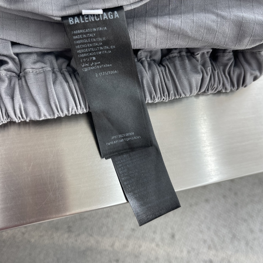 -Balenciag    26FW做旧刺绣Hoodie廓形连帽卫衣 定制100%全棉梭织防撕裂面料 进口刺绣 成衣酵洗