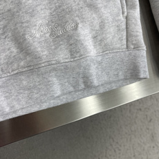 -Acne Studio FW26刺绣徽标纯色拉链长袖 卫衣 男女同款 码数:M.L.XL.XXL 尺码 衣长 -Acne Studio FW26刺绣徽标纯色拉链长袖 卫衣 男女同款 码数:M.L.XL.XXL 尺码 衣长