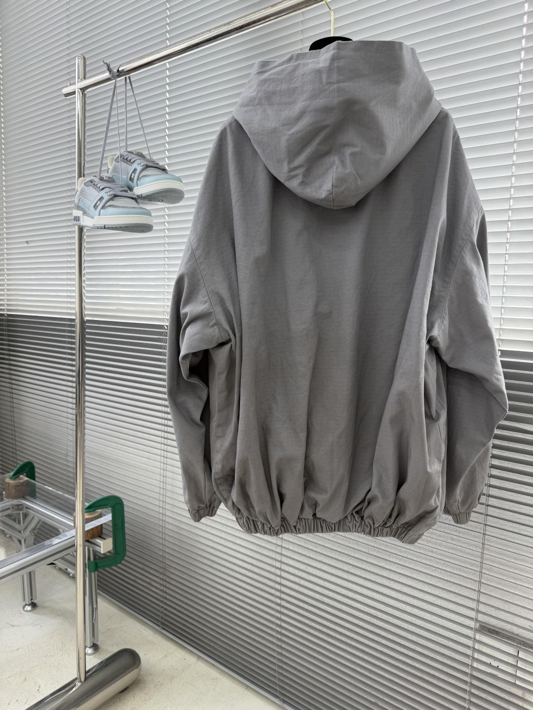 -Balenciag    26FW做旧刺绣Hoodie廓形连帽卫衣 定制100%全棉梭织防撕裂面料 进口刺绣 成衣酵洗