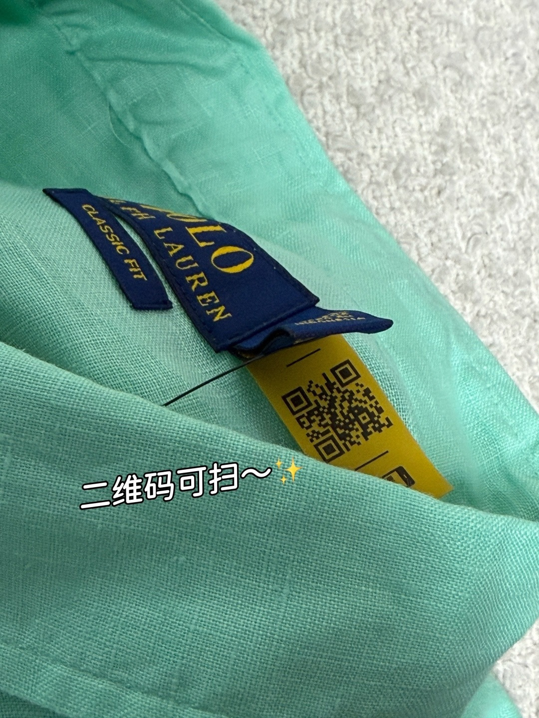 폴로 도파민 컬러 린넨 버튼다운 여성 셔츠 26 SS 이미지 9