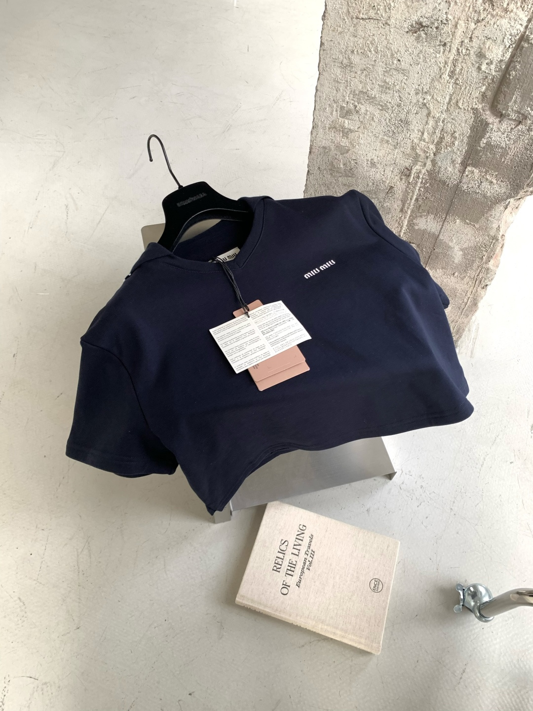 미우미우 26SS 여성 반팔 102280 Miu Miu T Shirt