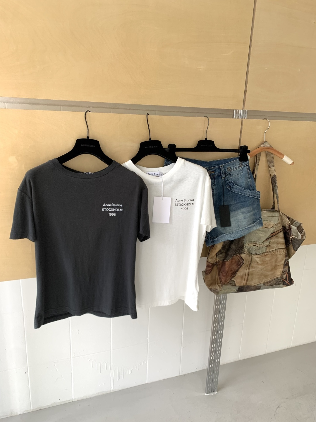 아크네스튜디오 26SS 여성 반팔 116953 Acne Studios T Shirt