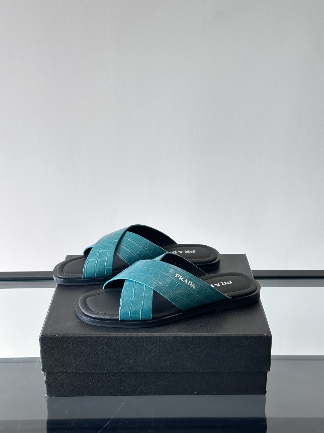 PRADA Leather Crisscross Sandals - Luxurious Comfort, Durable Leather Sole 4 cmp i1742622406895 620 0 2