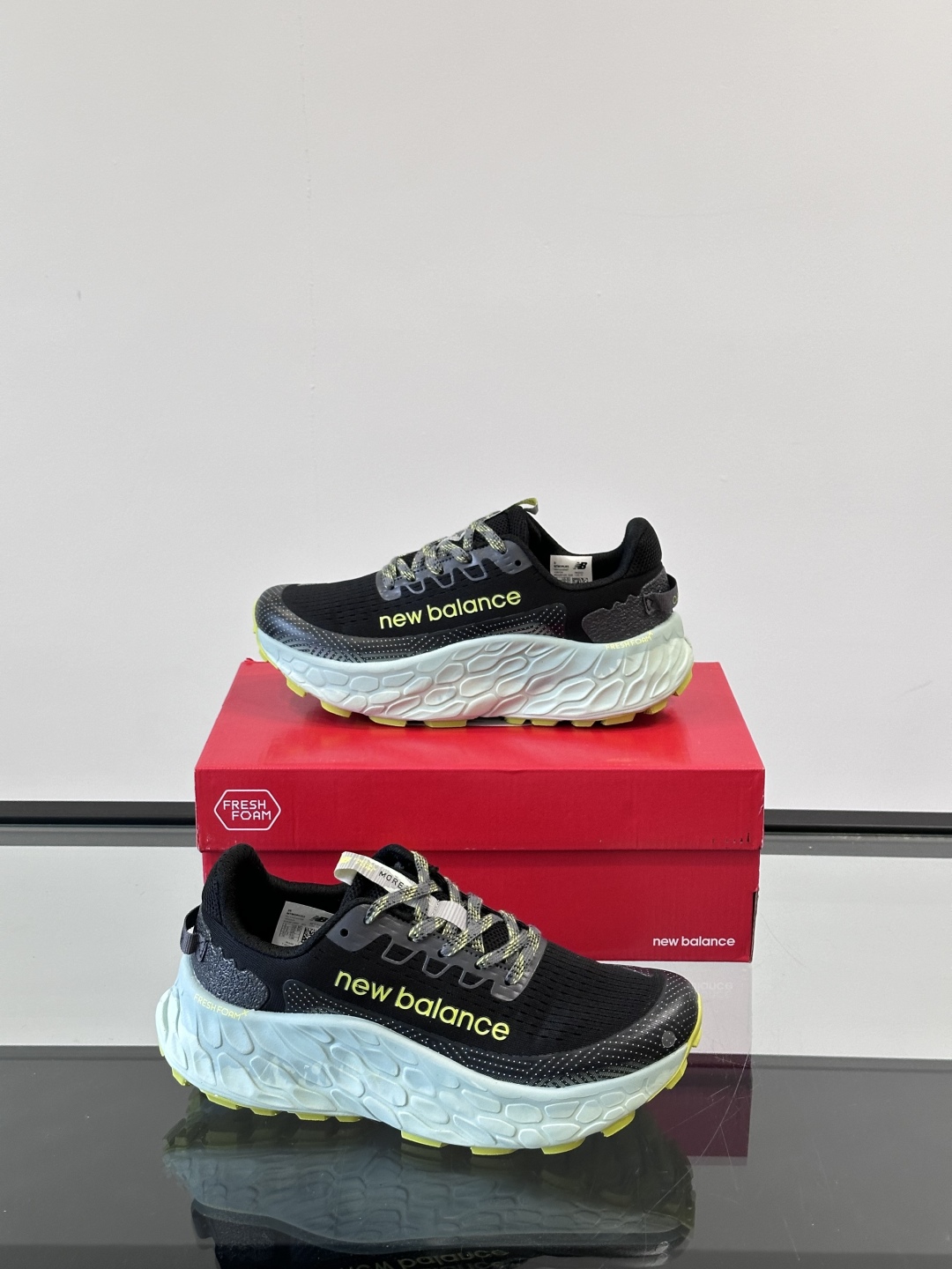 New Balance More Trail V3 潮流舒适气质百搭 织物 低帮 越野跑步鞋 New b