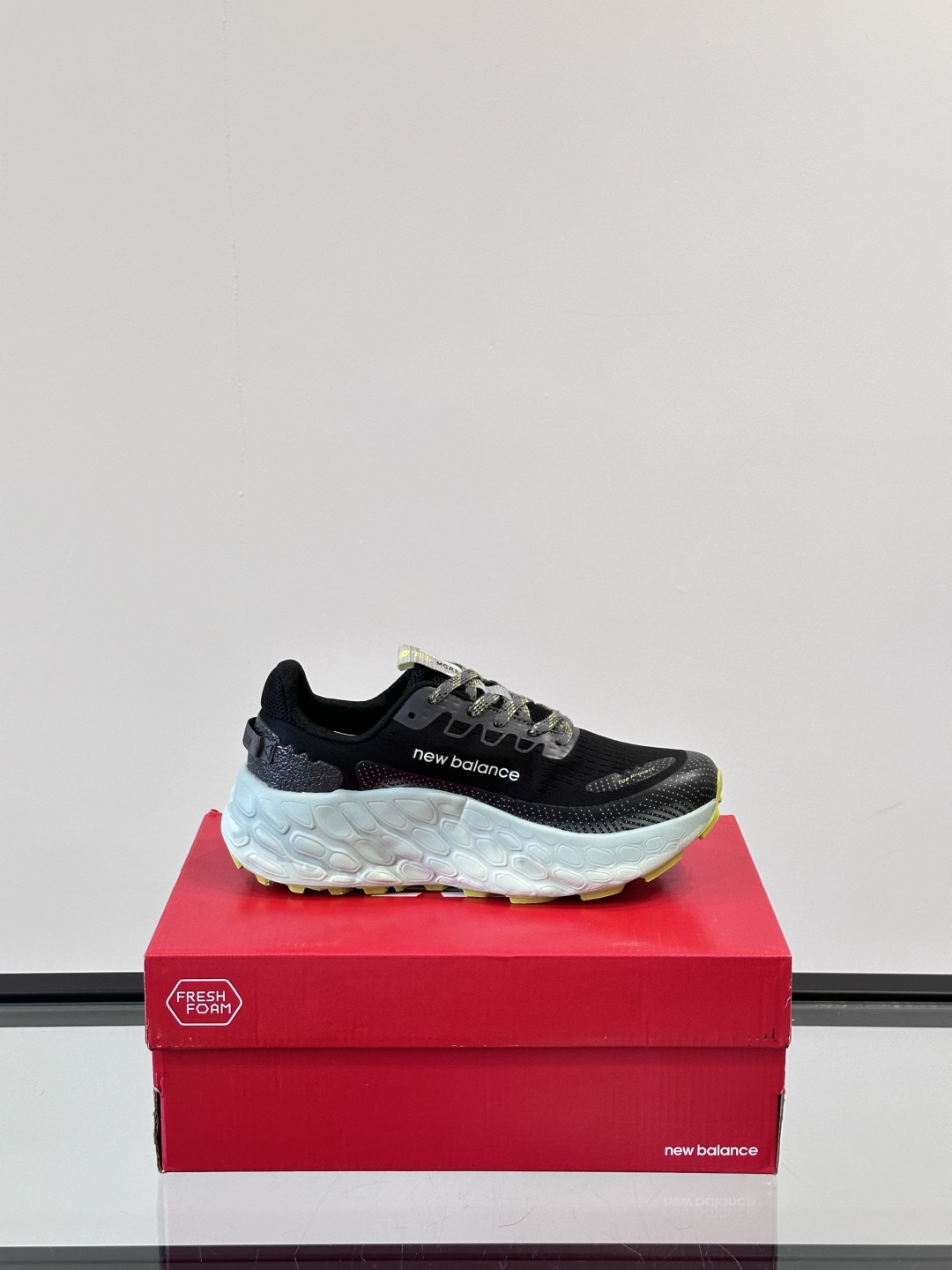 New Balance More Trail V3 潮流舒适气质百搭 织物 低帮 越野跑步鞋 New b