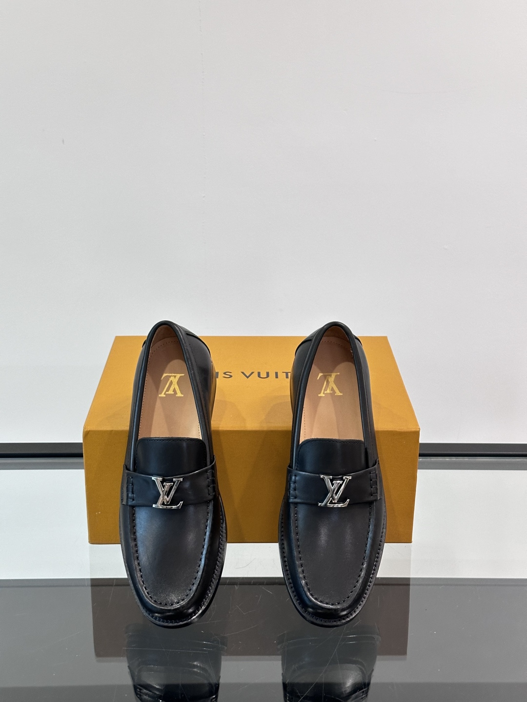 L.v 高端男士正装休闲皮鞋 - 进口牛皮使用のクラシックデザイン