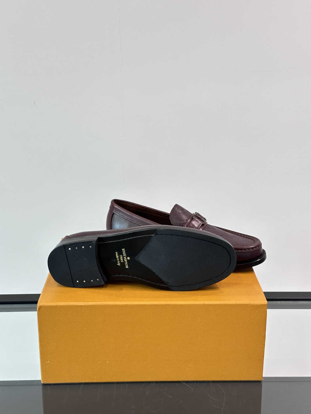 L.v 高端男士正装休闲皮鞋 - 进口牛皮・真皮大底・多サイズ対応