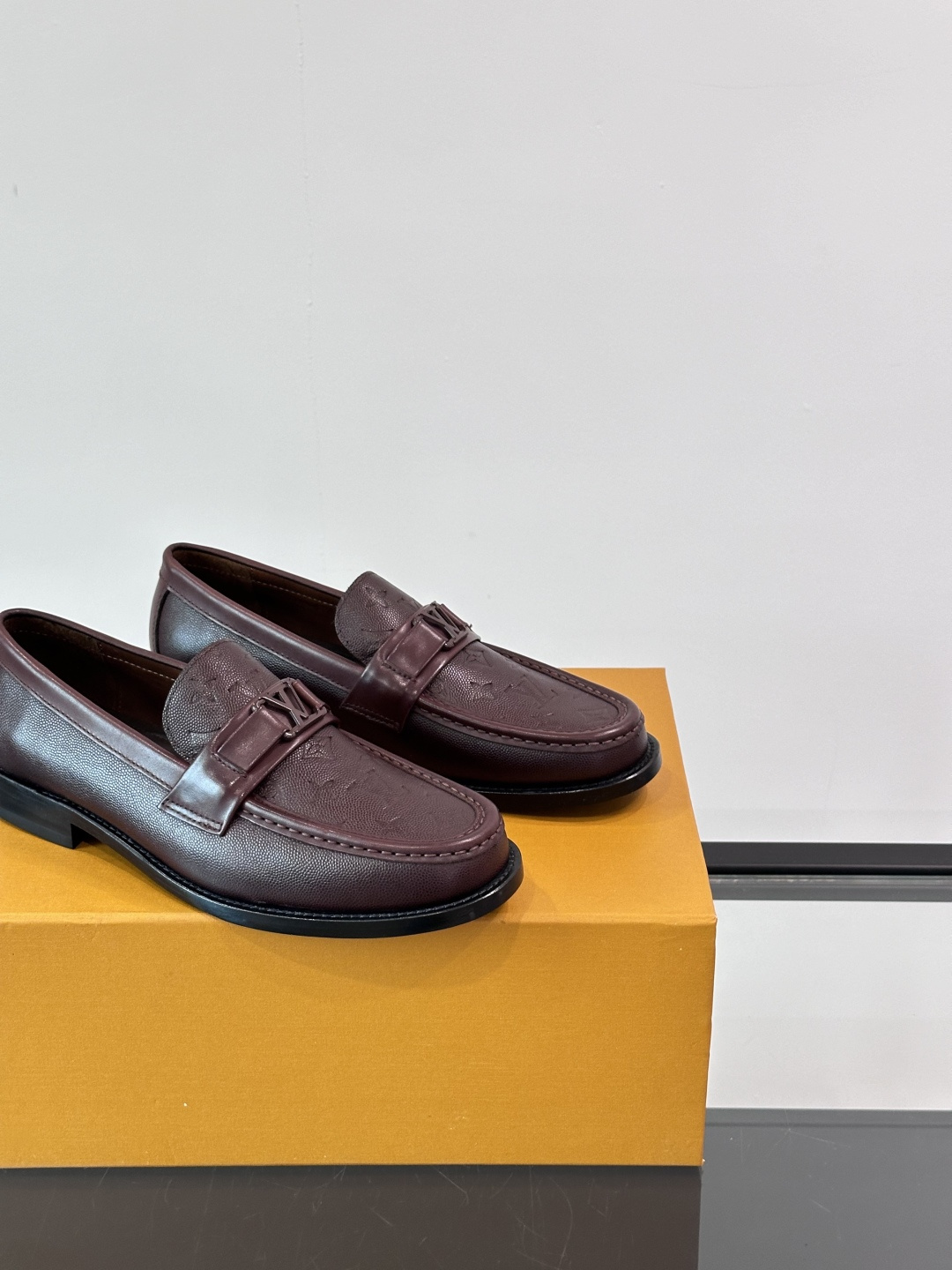 L.v 高端男士正装休闲皮鞋 - 进口牛皮・真皮大底・多サイズ対応