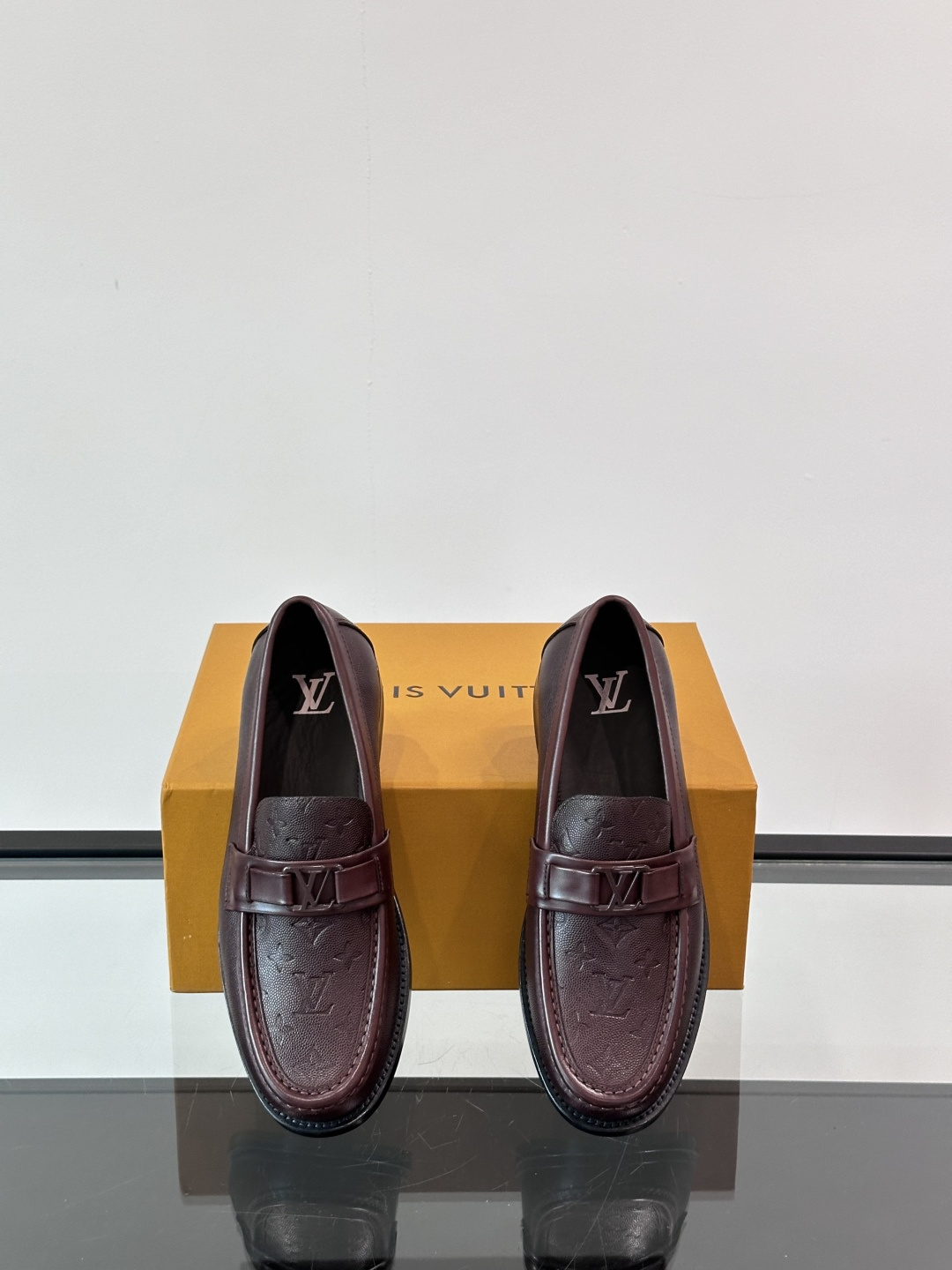 L.v 高端男士正装休闲皮鞋 - 进口牛皮・真皮大底・多サイズ対応