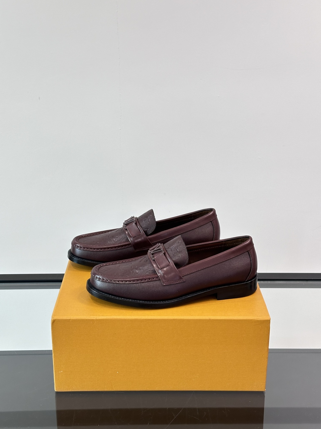 L.v 高端男士正装休闲皮鞋 - 进口牛皮・真皮大底・多サイズ対応