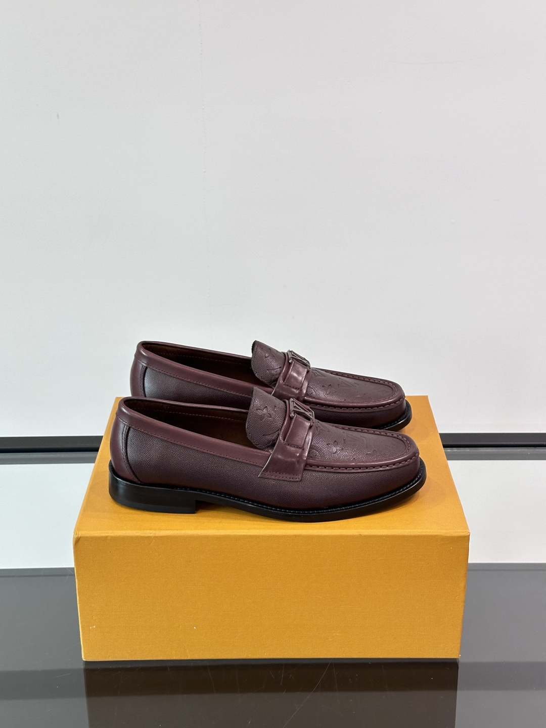 L.v 高端男士正装休闲皮鞋 - 进口牛皮・真皮大底・多サイズ対応