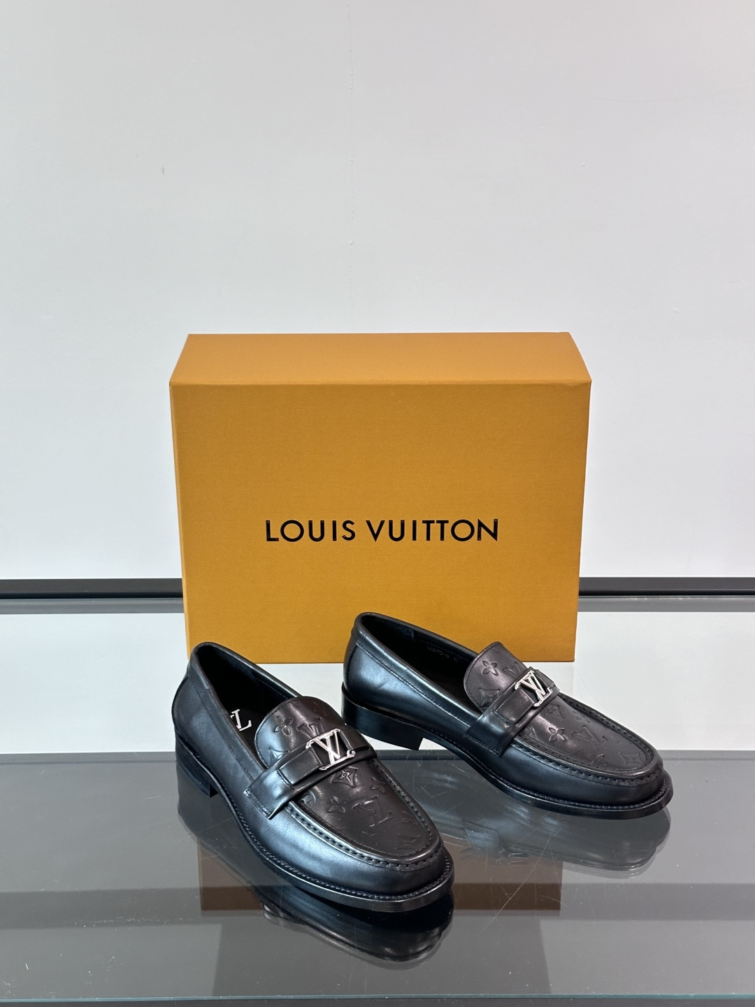 L.v 高端男士正装休闲皮鞋 - 进口牛皮・真皮大底・サイズ39-44対応