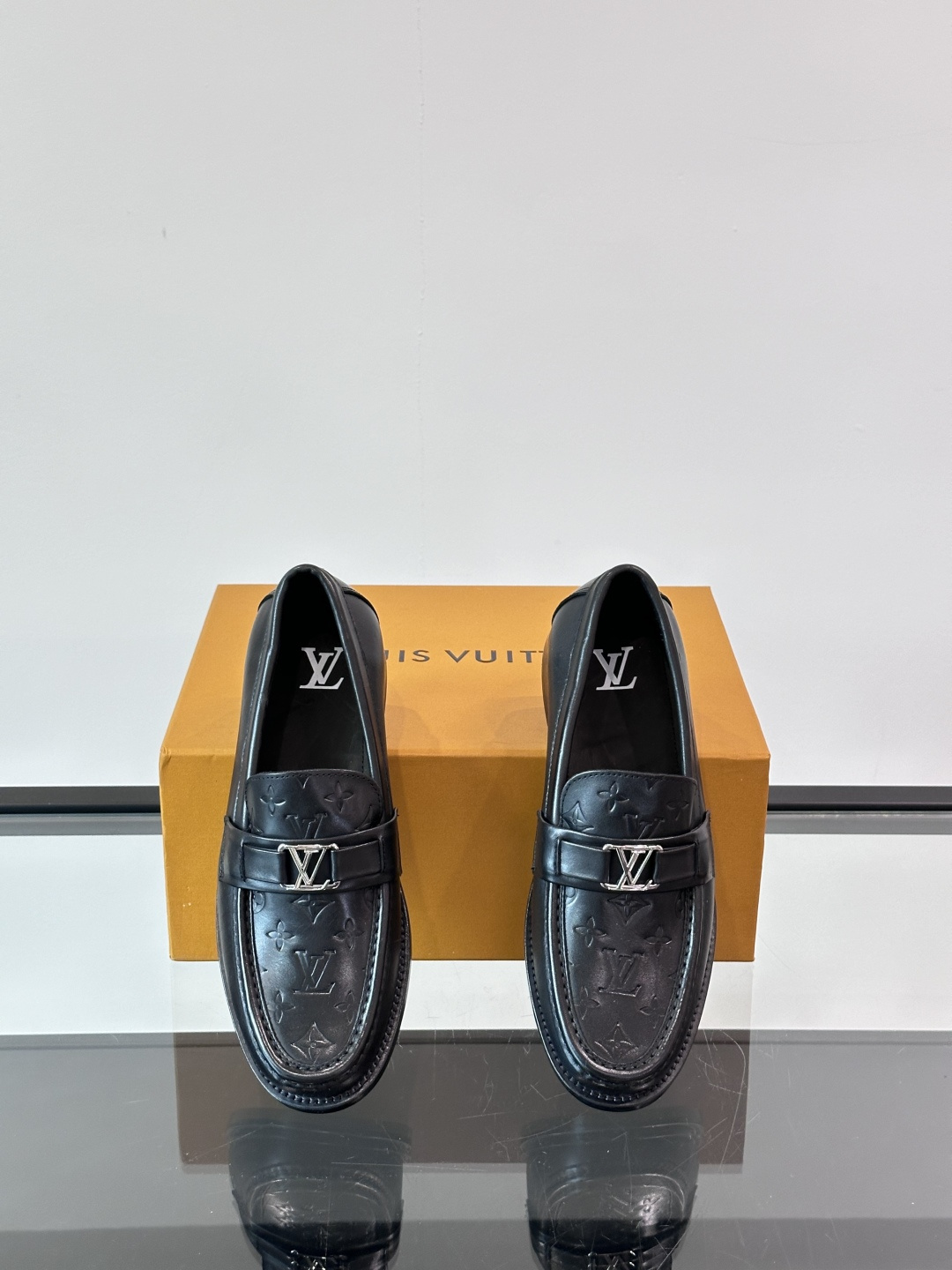 L.v 高端男士正装休闲皮鞋 - 进口牛皮・真皮大底・サイズ39-44対応