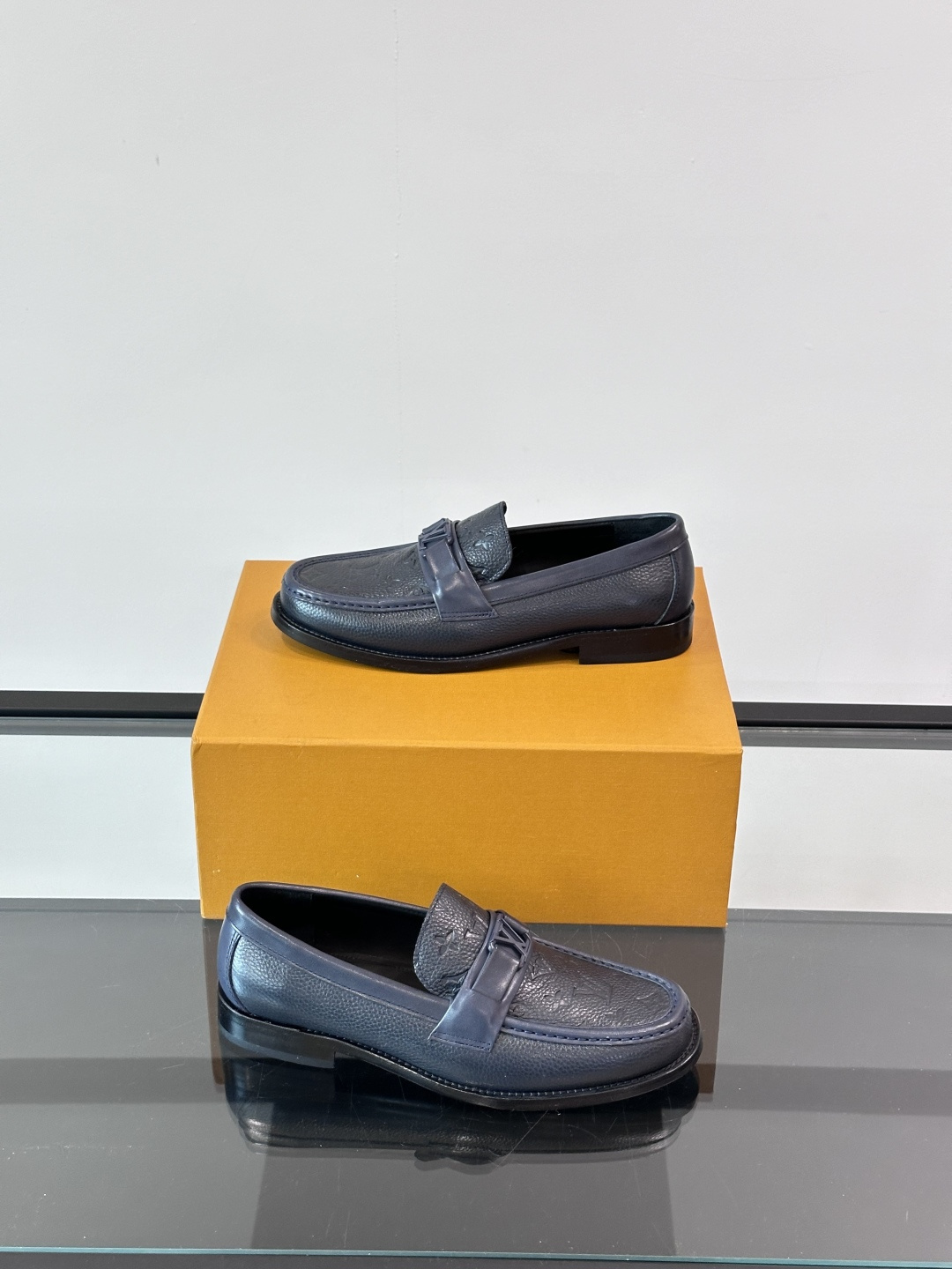 L.v 高端男士正装休闲皮鞋 - 进口牛皮・透气内里・真皮大底