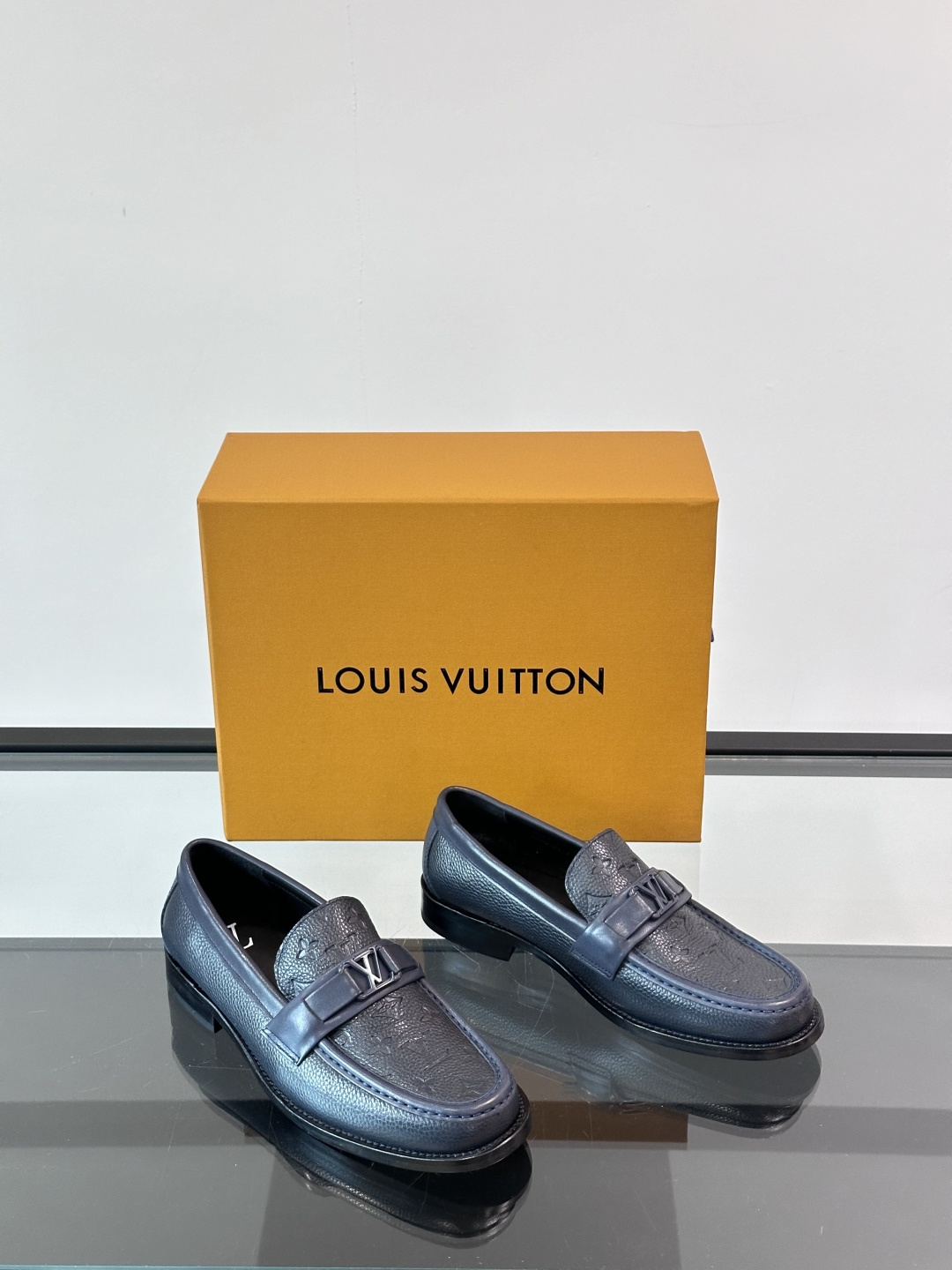 L.v 高端男士正装休闲皮鞋 - 进口牛皮・透气内里・真皮大底