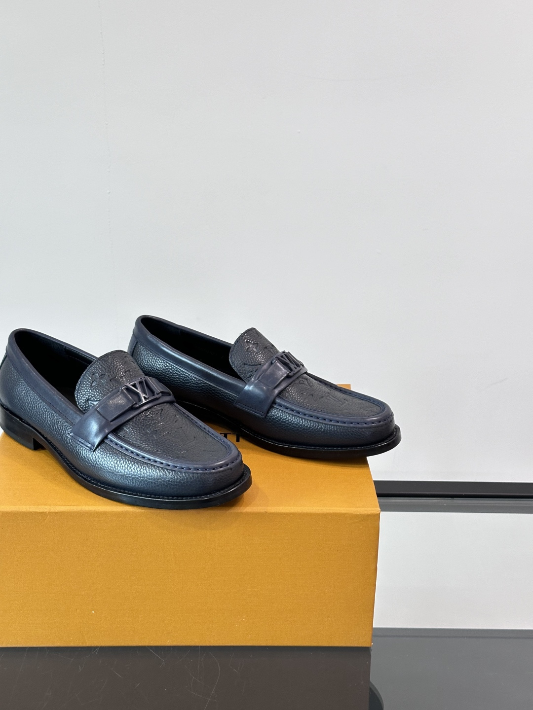 L.v 高端男士正装休闲皮鞋 - 进口牛皮・透气内里・真皮大底