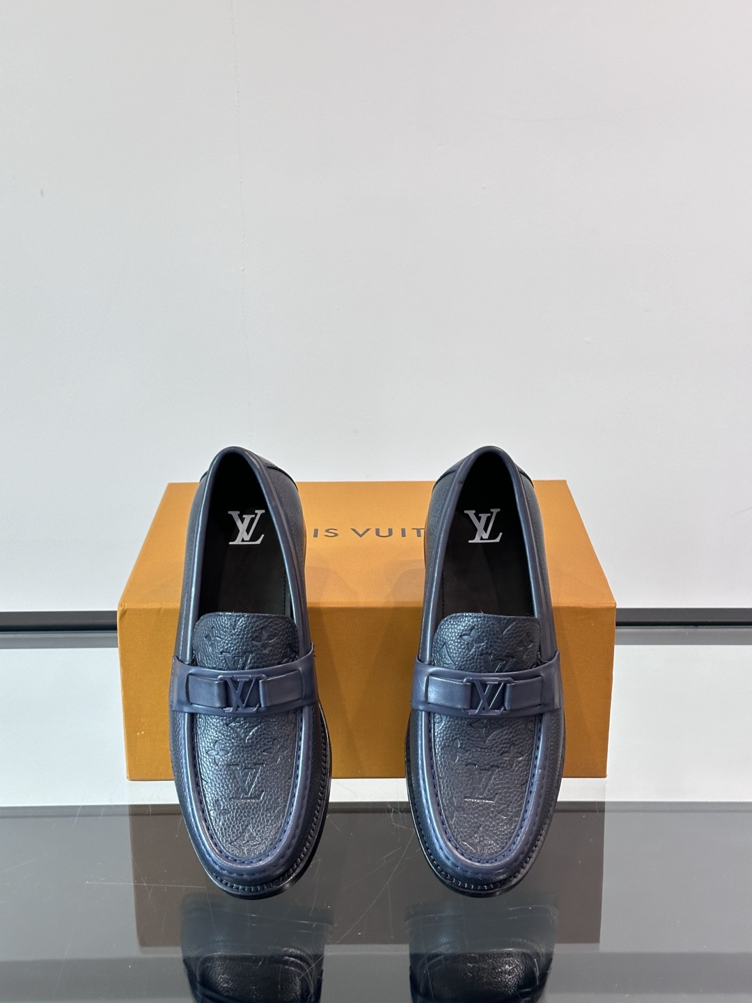 L.v 高端男士正装休闲皮鞋 - 进口牛皮・透气内里・真皮大底