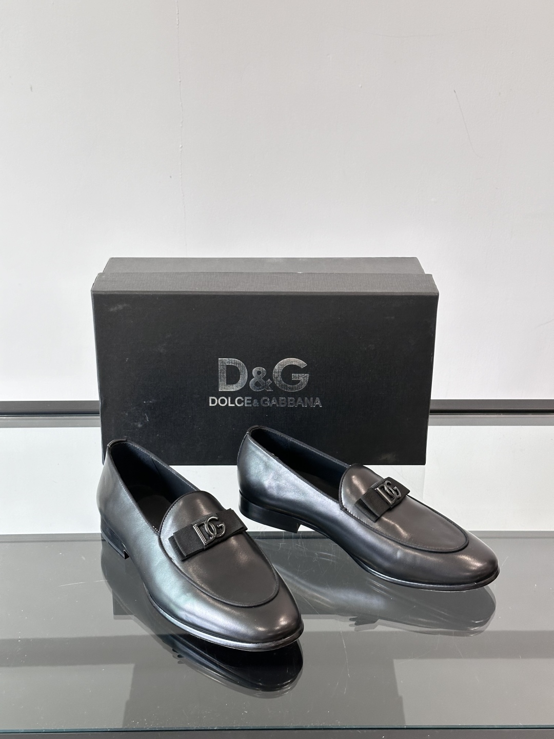 D&G 高端男士正装鞋休闲皮鞋，绅士臻享 型男必备 意大利进口牛皮皮胚 头层牛皮鞋面 皮质质感一览无余 