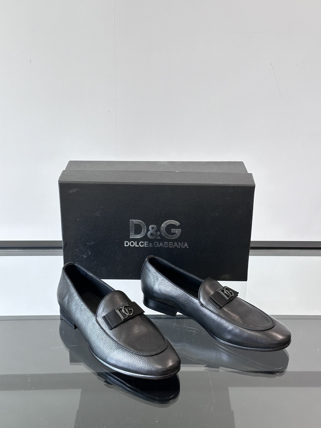 D&G 高端男士正装鞋休闲皮鞋，绅士臻享 型男必备 意大利进口牛皮皮胚 头层牛皮鞋面 皮质质感一览无余 