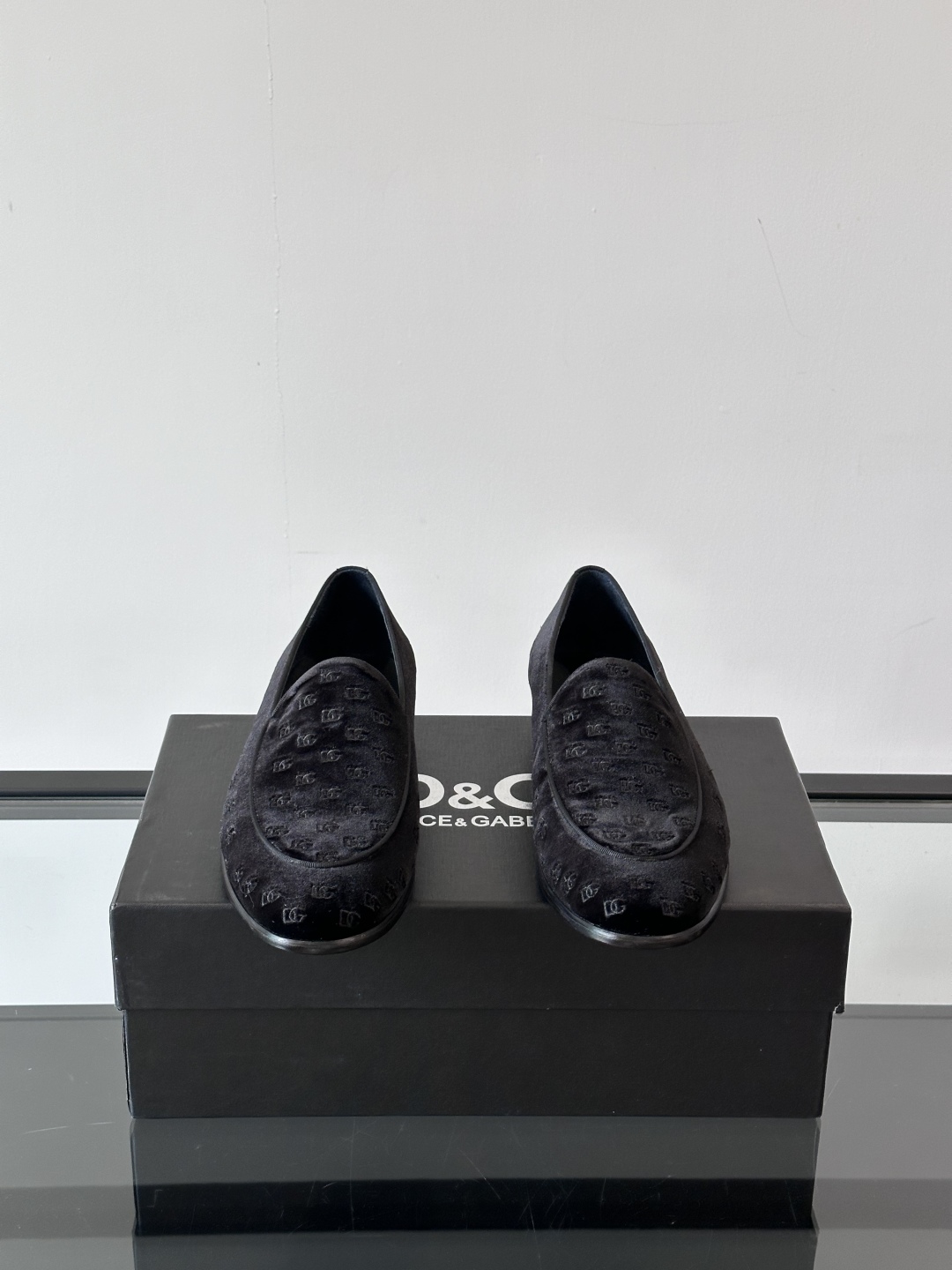 D&G 高端男士正装鞋休闲皮鞋，绅士臻享 型男必备 意大利进口牛皮皮胚 头层丝绒牛皮鞋面 皮质质感一览无